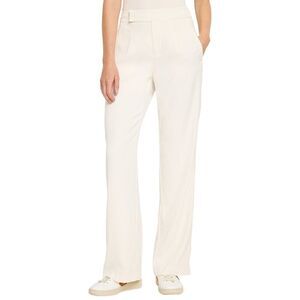 Nic+Zoe Womens Eliot Wide Leg Cavalry Twill Trouser